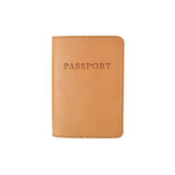 Leather Passport Cover | Honey
