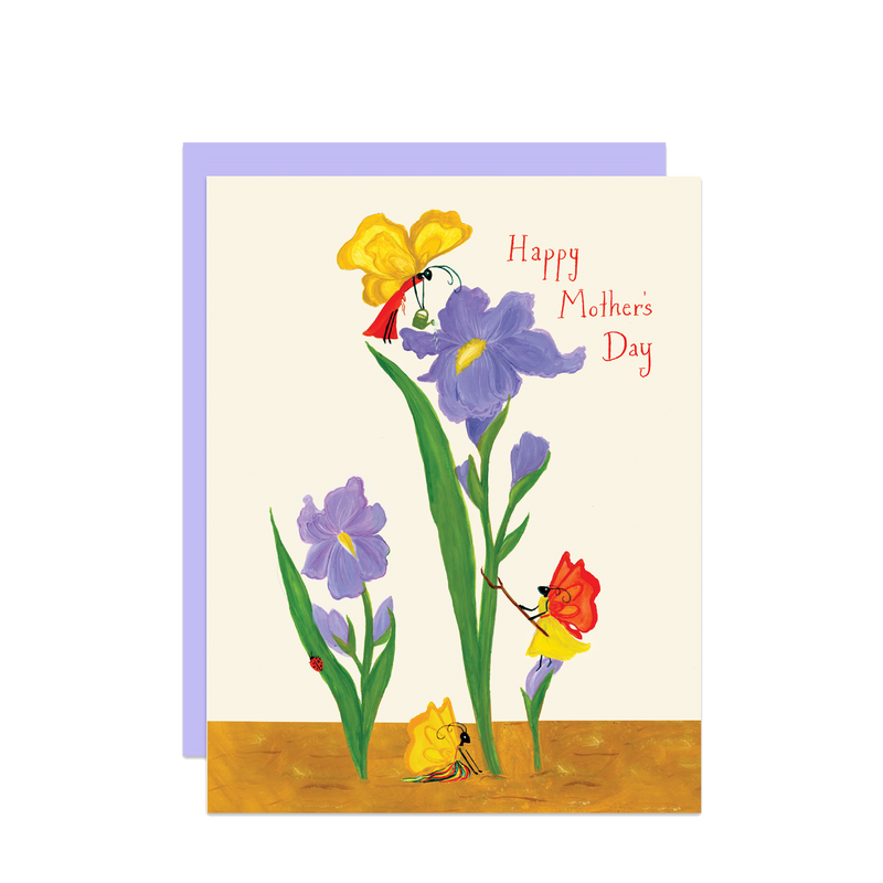 Mother’s Day Iris Card