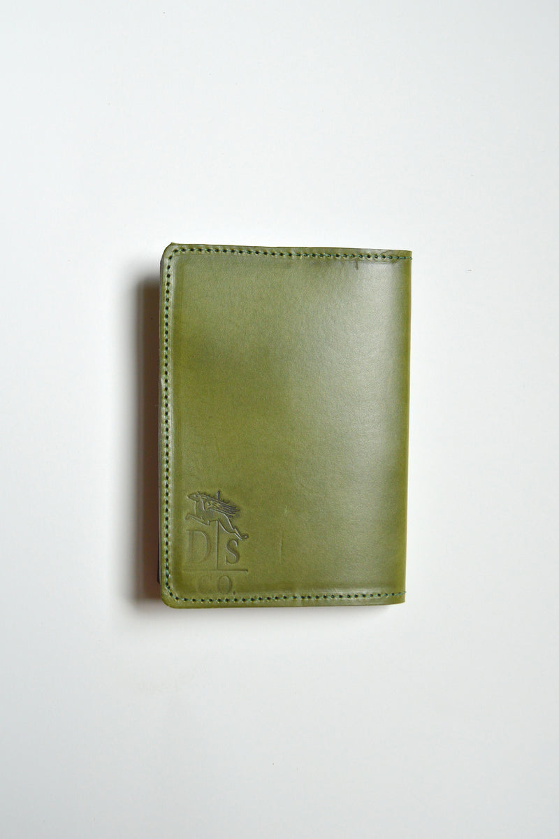 Leather Passport Cover | Olive