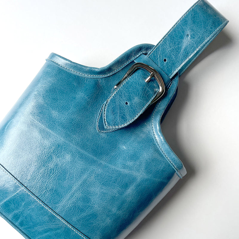 Petite Handbag | Pool Blue