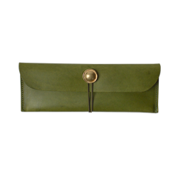 Artist Leather Pouch | Olive