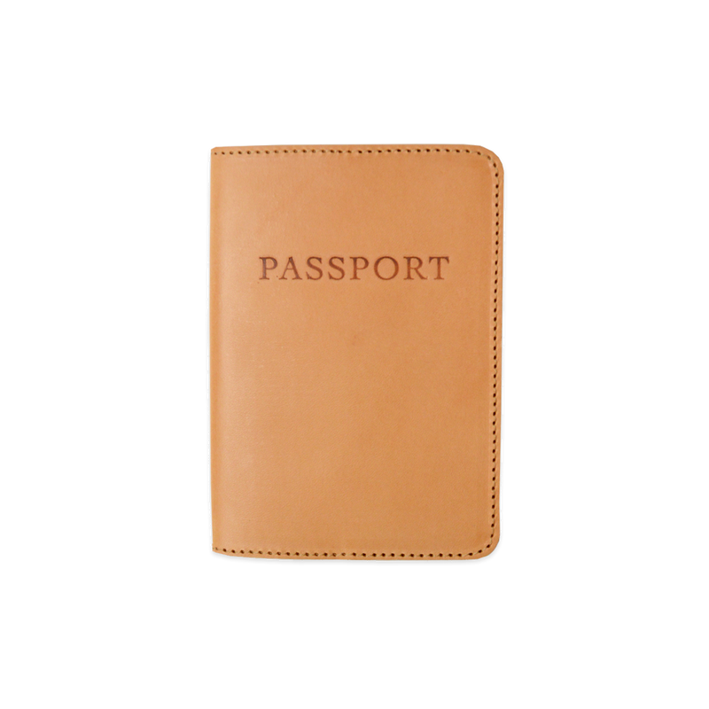 Leather Passport Cover | Honey