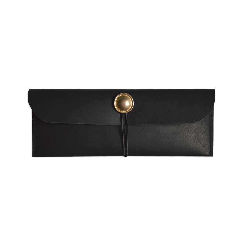 Artist Leather Pouch | Noir