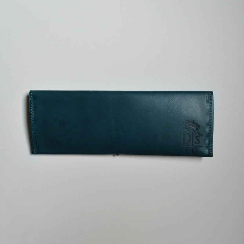 Artist Leather Pouch | Prussian Blue