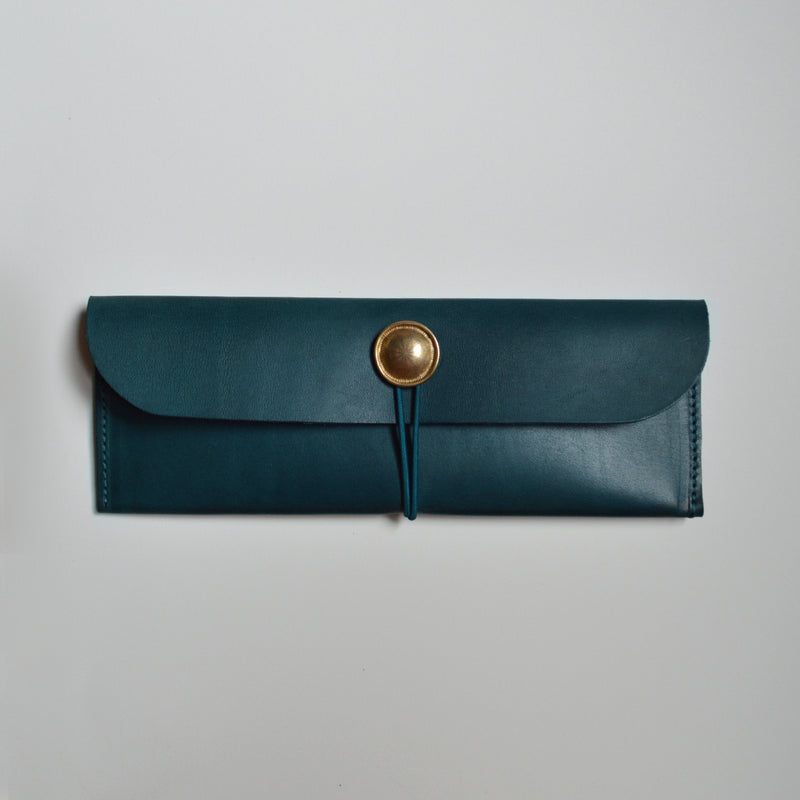 Artist Leather Pouch | Prussian Blue