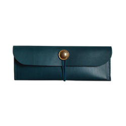 Artist Leather Pouch | Prussian Blue