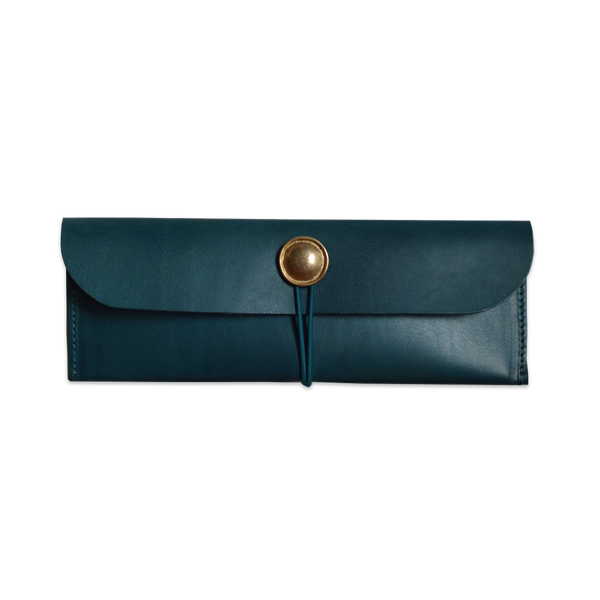 Artist Leather Pouch | Prussian Blue