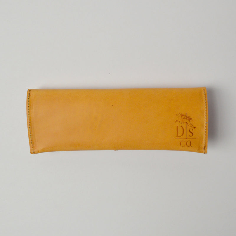 Artist Leather Pouch | Saffron