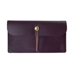 Envelope Clutch | Aubergine