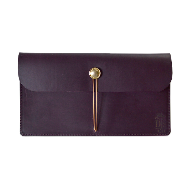 Envelope Clutch | Aubergine