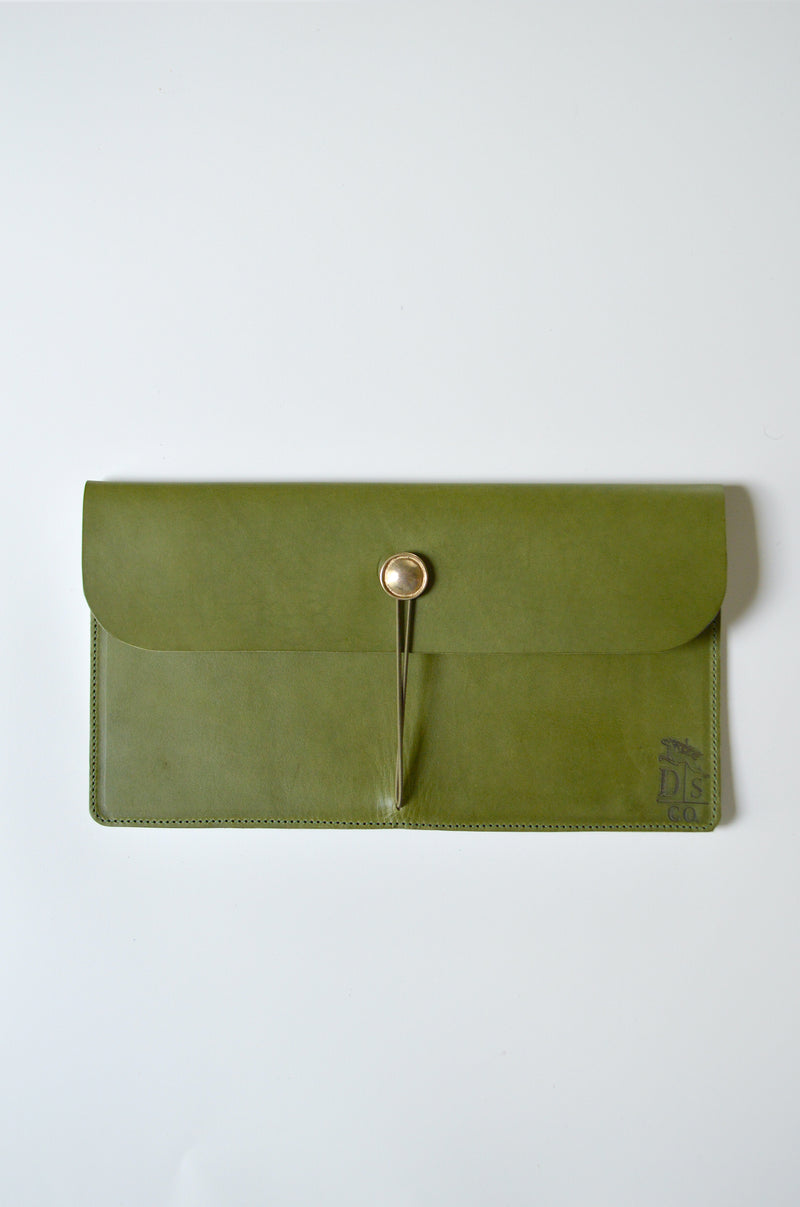 Envelope Clutch | Olive