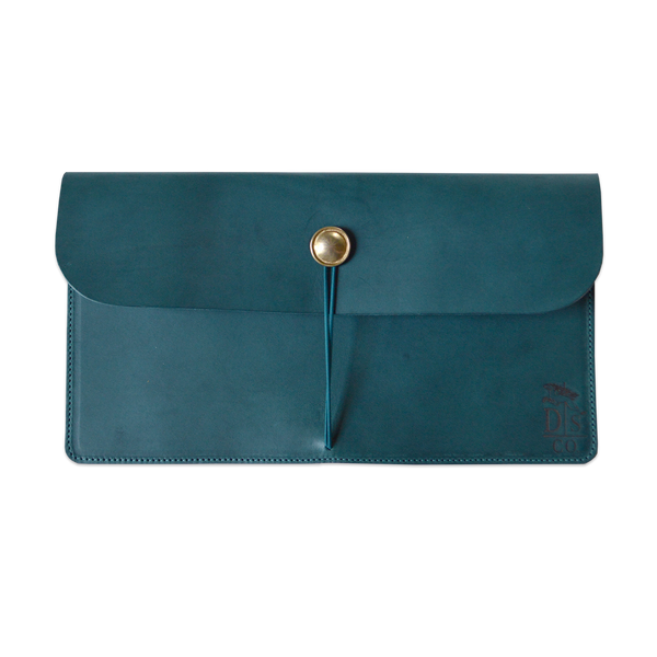 Envelope Clutch | Prussian Blue