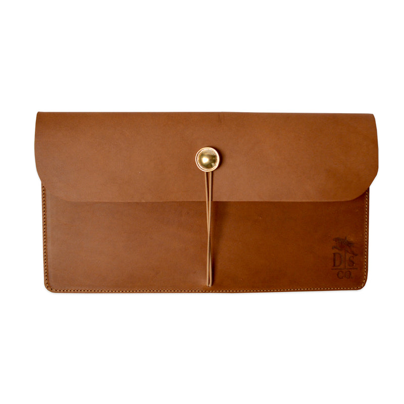 Envelope Clutch | Walnut