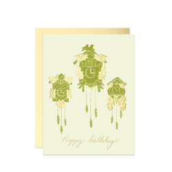 Cuckoo Clock Card