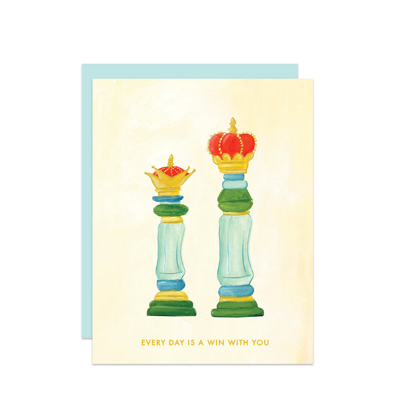 Chess Love Card