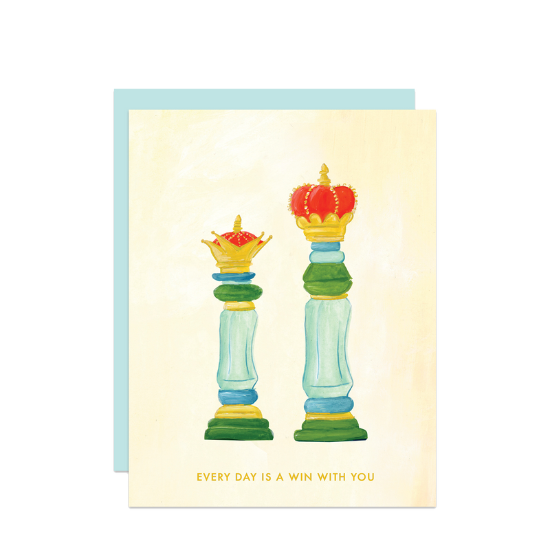 Chess Love Card