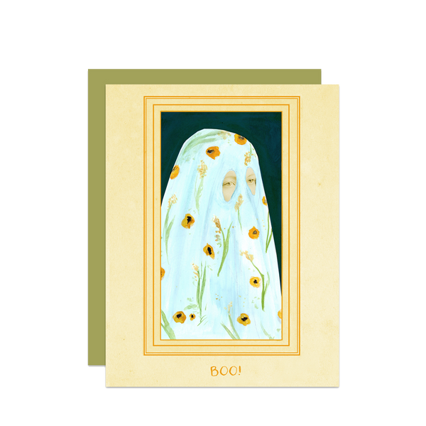 Boo! Ghost Card
