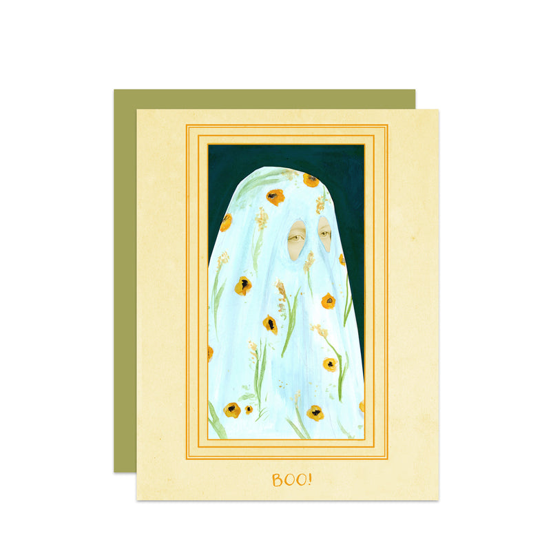 Boo! Ghost Card