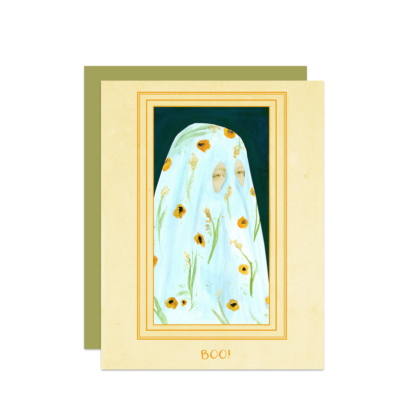 Boo! Ghost Card