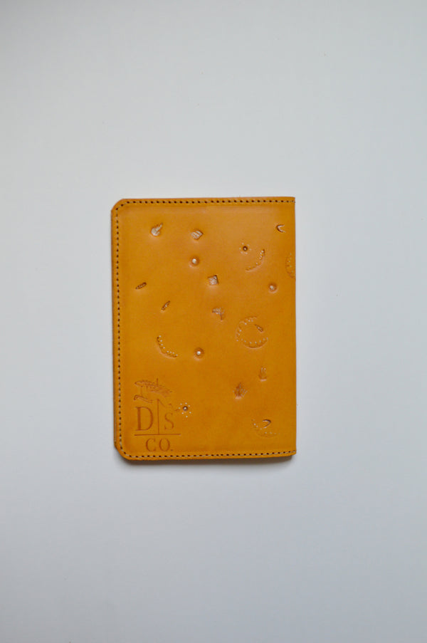 Harrison’s “Fossil” Passport Cover | Saffron