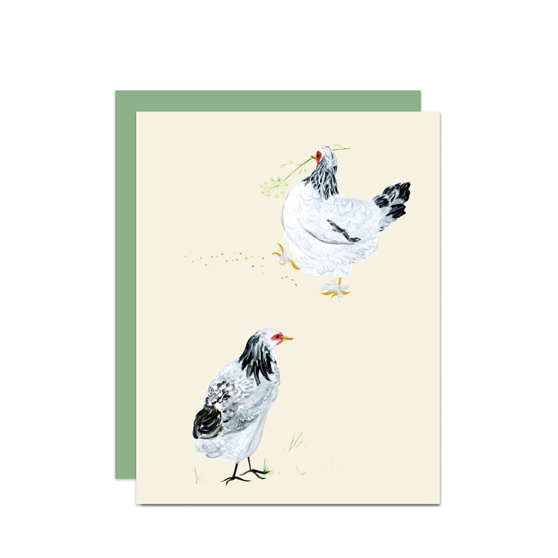 Cottage Chickens Card Set