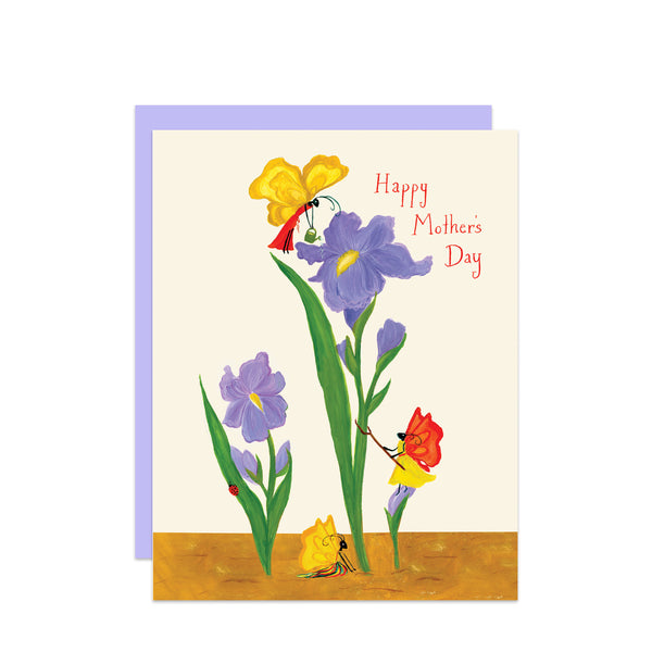 Mother’s Day Iris Card