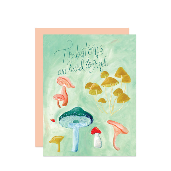 Mushroom Friendship Card