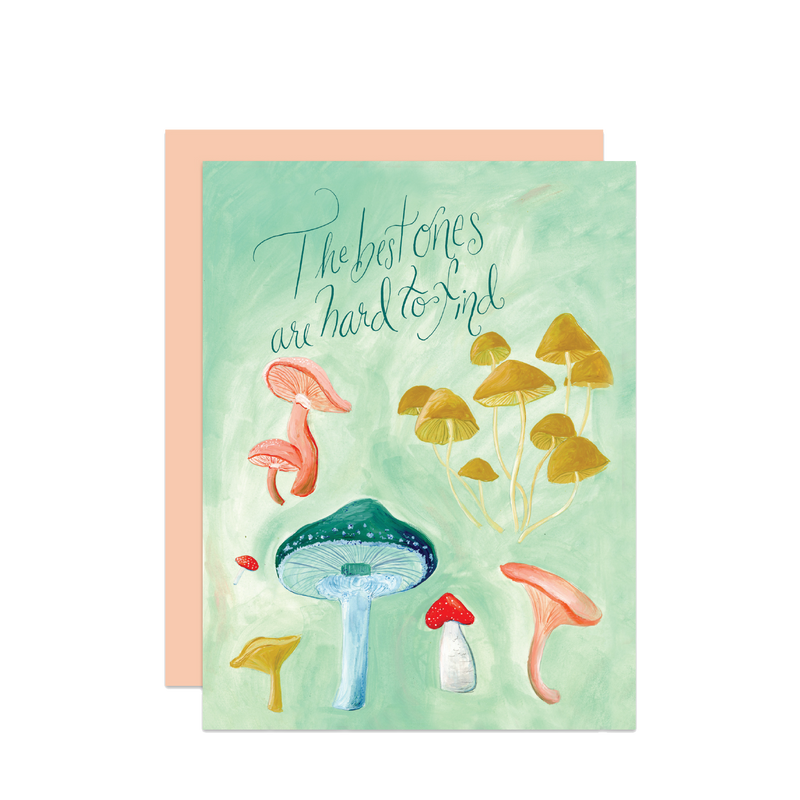 Mushroom Friendship Card