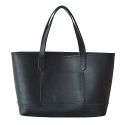 Dreamers Leather Tote | Black