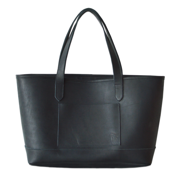 Dreamers Leather Tote | Black