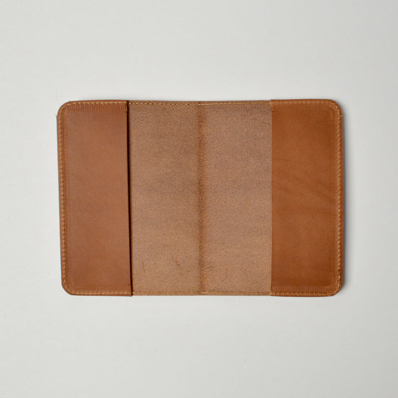 Leather Passport Cover | Walnut