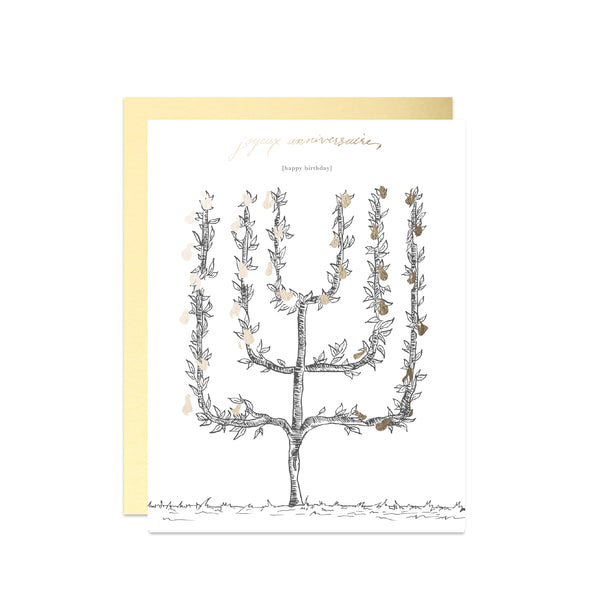 Espalier Happy Birthday Card