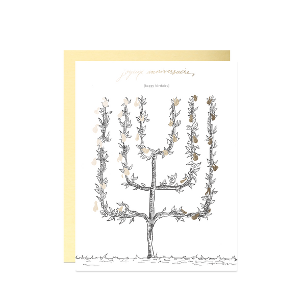 Espalier Happy Birthday Card