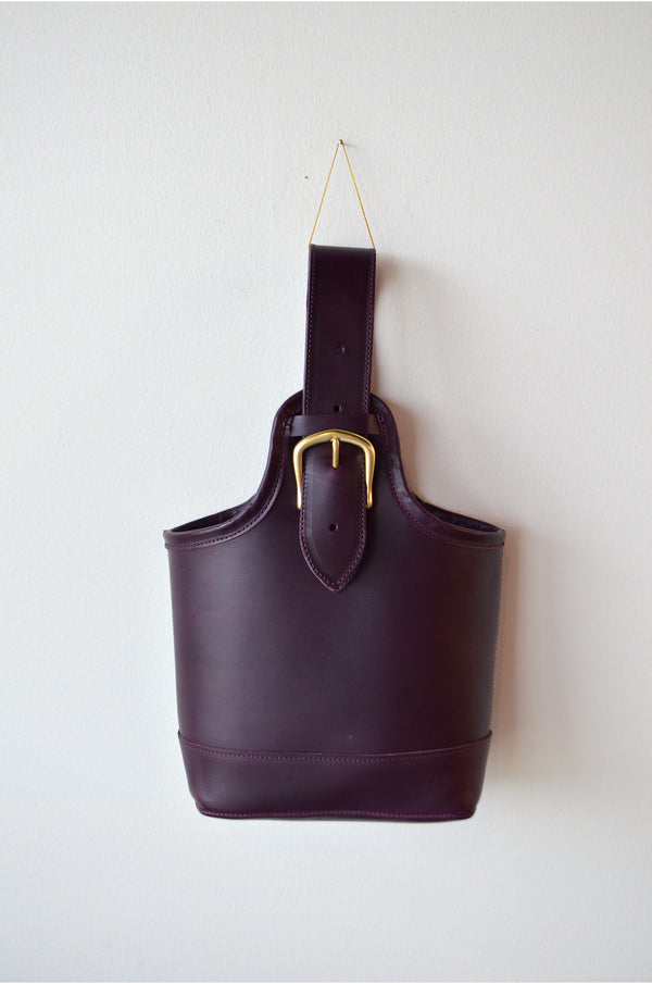 Petite Handbag | Aubergine