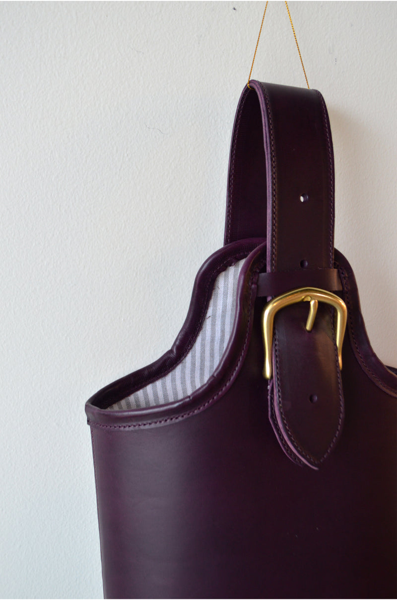 Petite Handbag | Aubergine