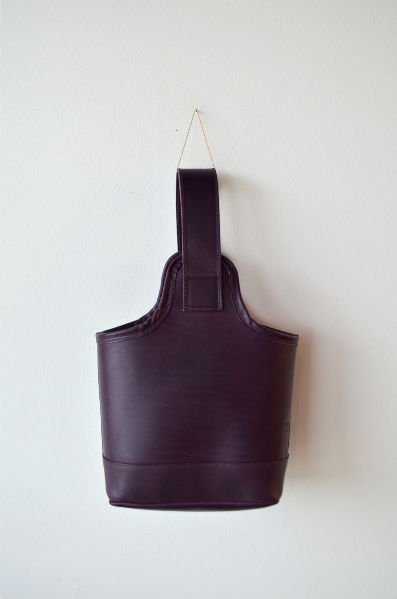 Petite Handbag | Aubergine
