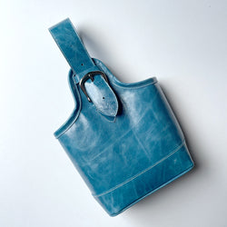 Petite Handbag | Pool Blue