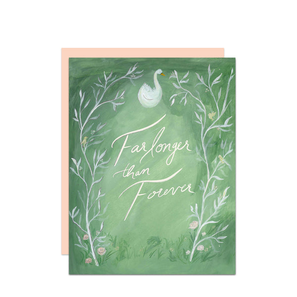 Swan Princess Far Longer Than Forever Card