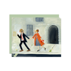 Breakfast at Tiffanys Love Card