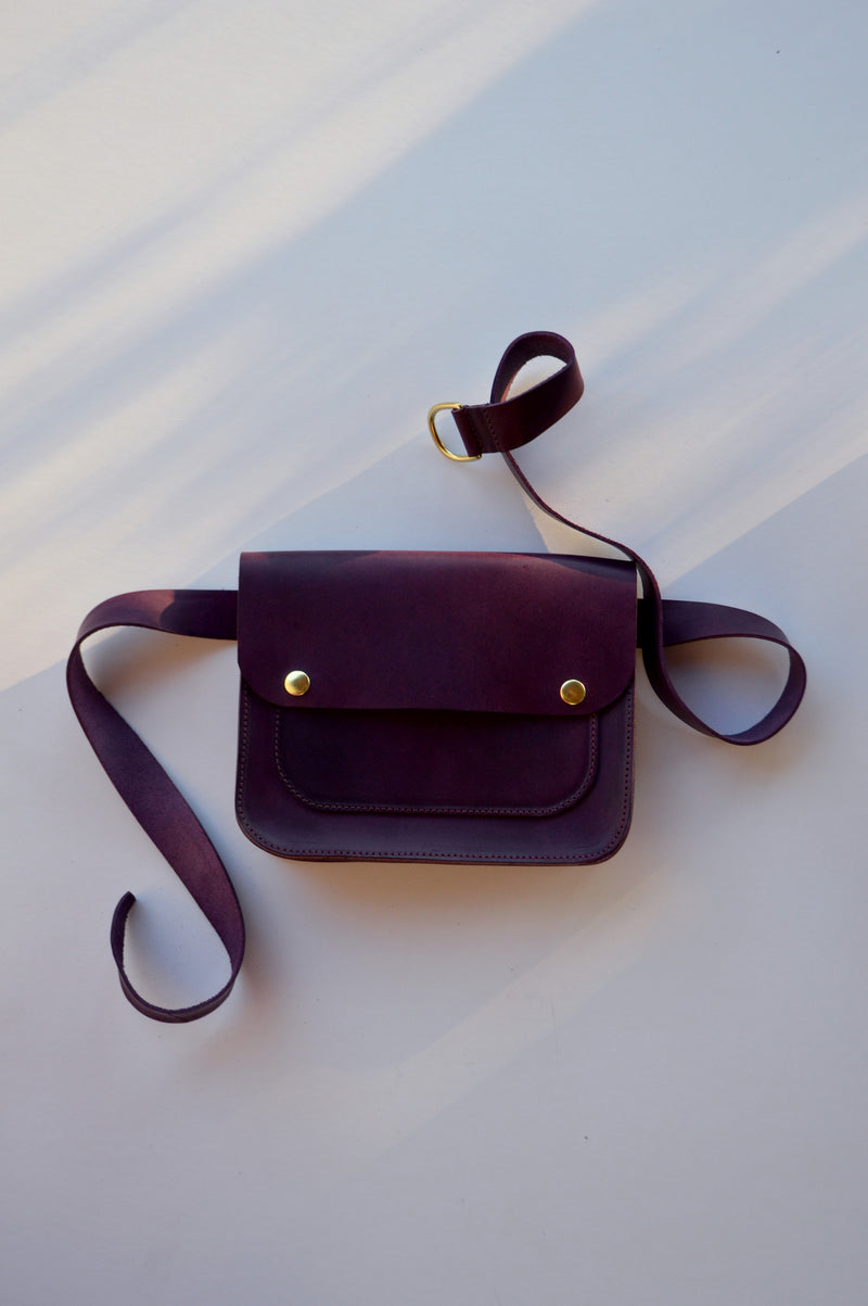 Rue Belt Bag | Aubergine