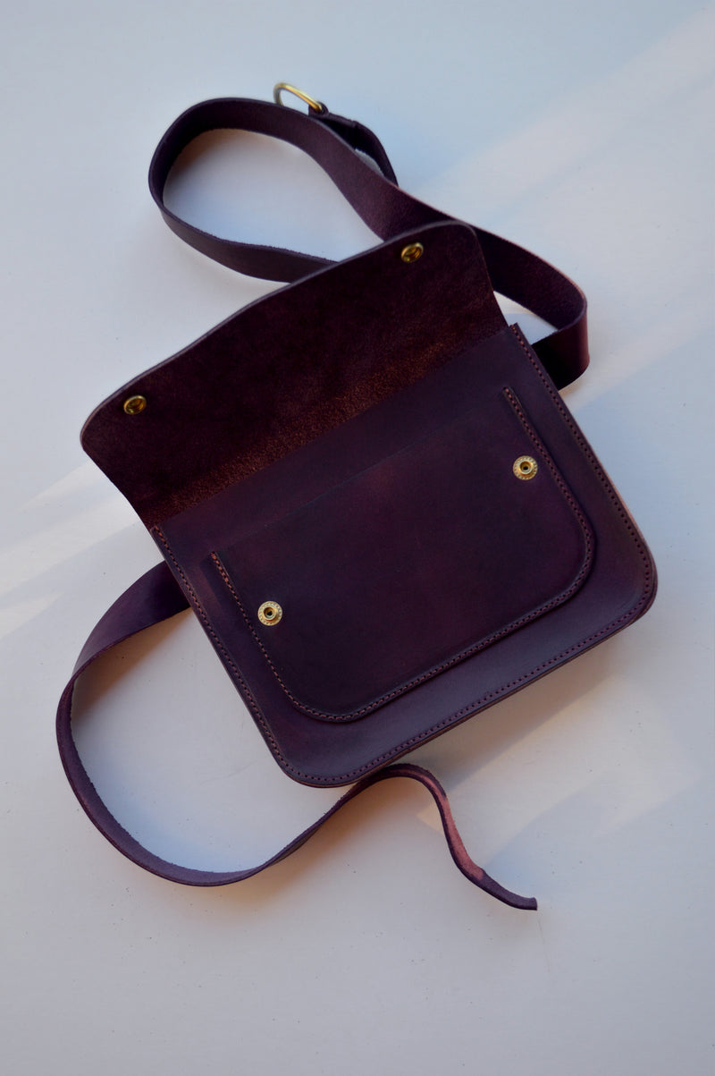 Rue Belt Bag | Aubergine