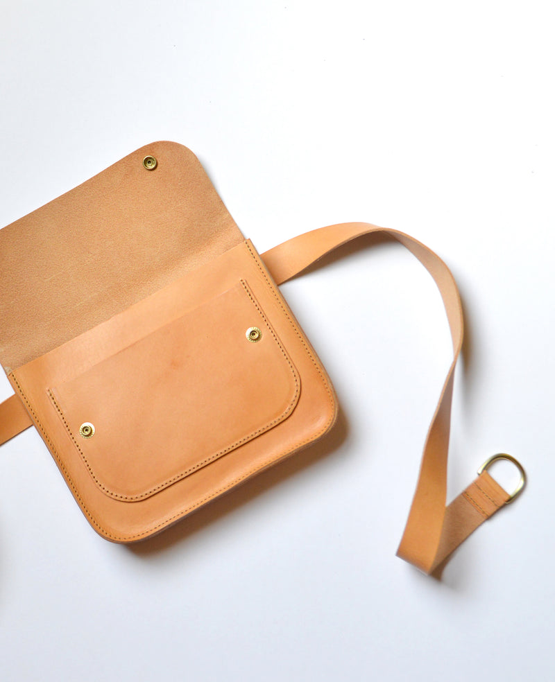 Crossbody Strap Replacement Natural/ Honey or Dark Brown 