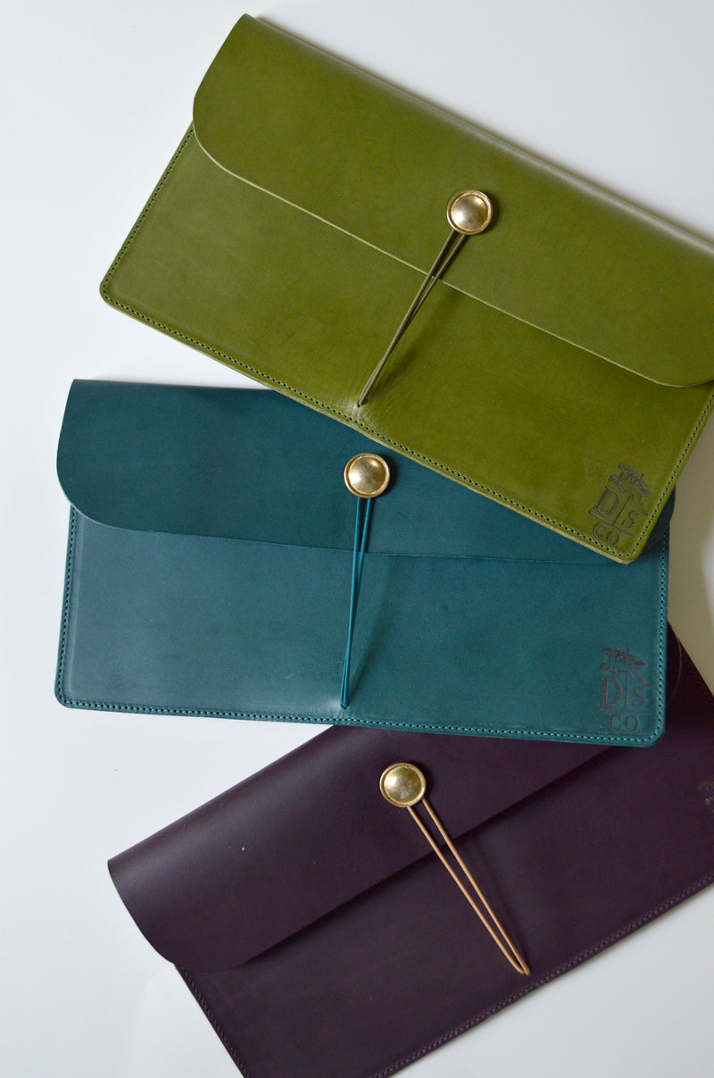 Envelope Clutch | Aubergine