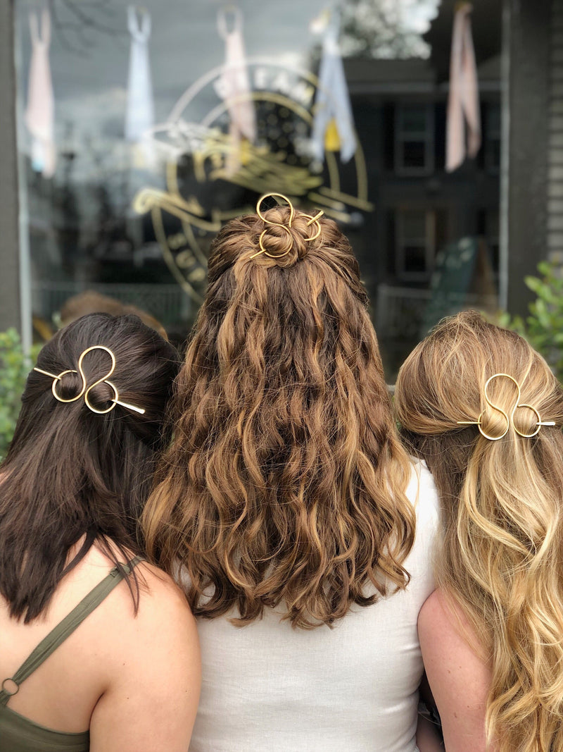 Lyra Hair Pin | Silver
