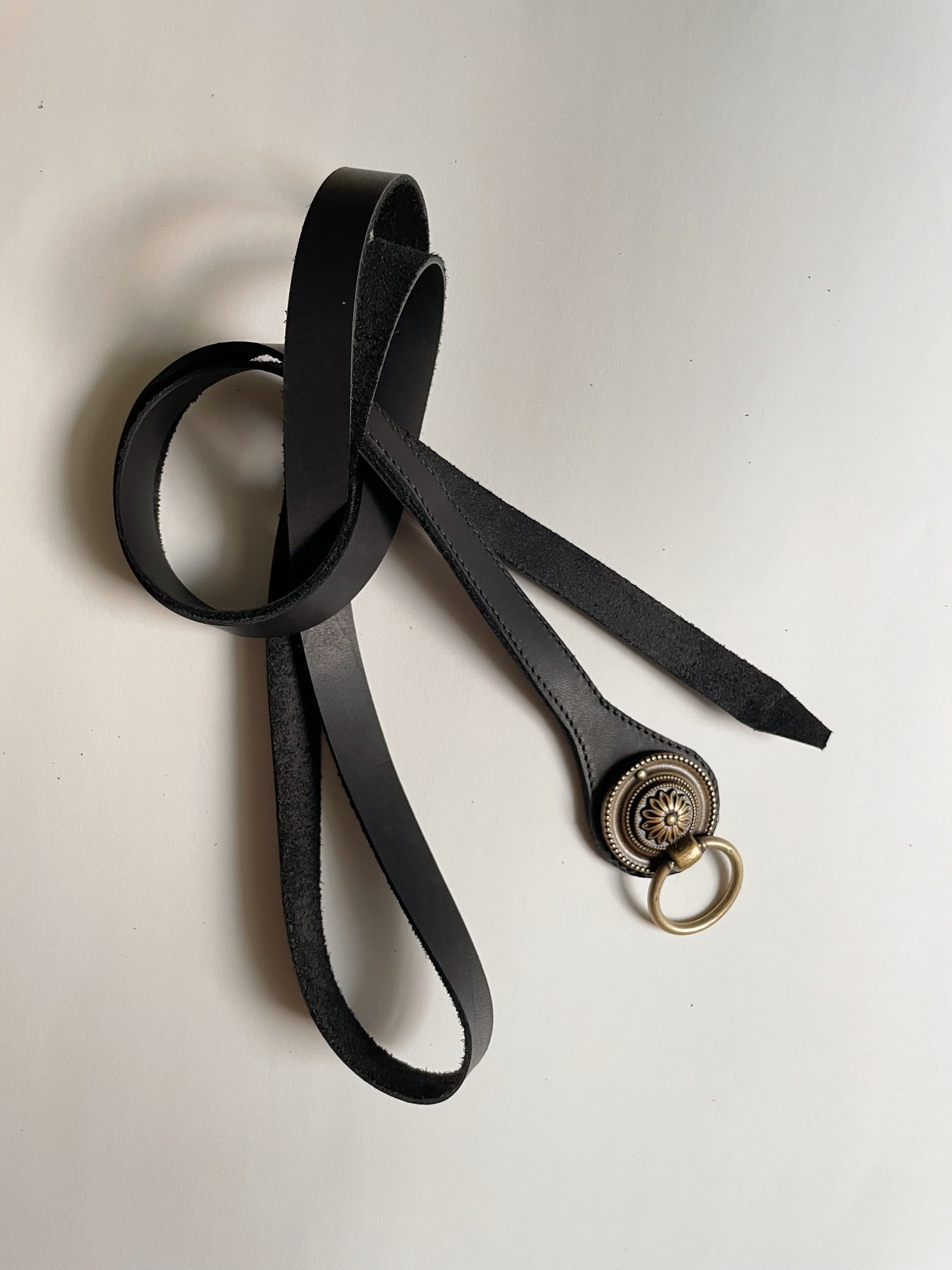 小物 vetements ring leather belt Vaucluse Leather Wrap Ring Belt – Dreamers Supply Co.