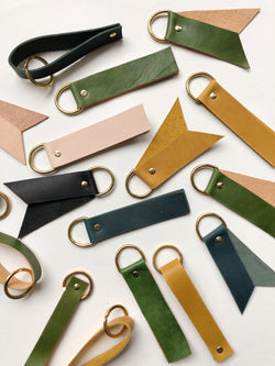 Leather Keychain | Loop