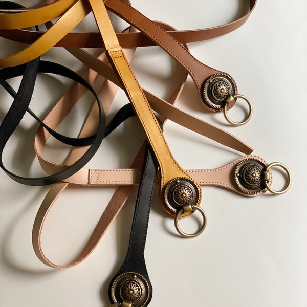 Vaucluse Leather Wrap Ring Belt – Dreamers Supply Co.
